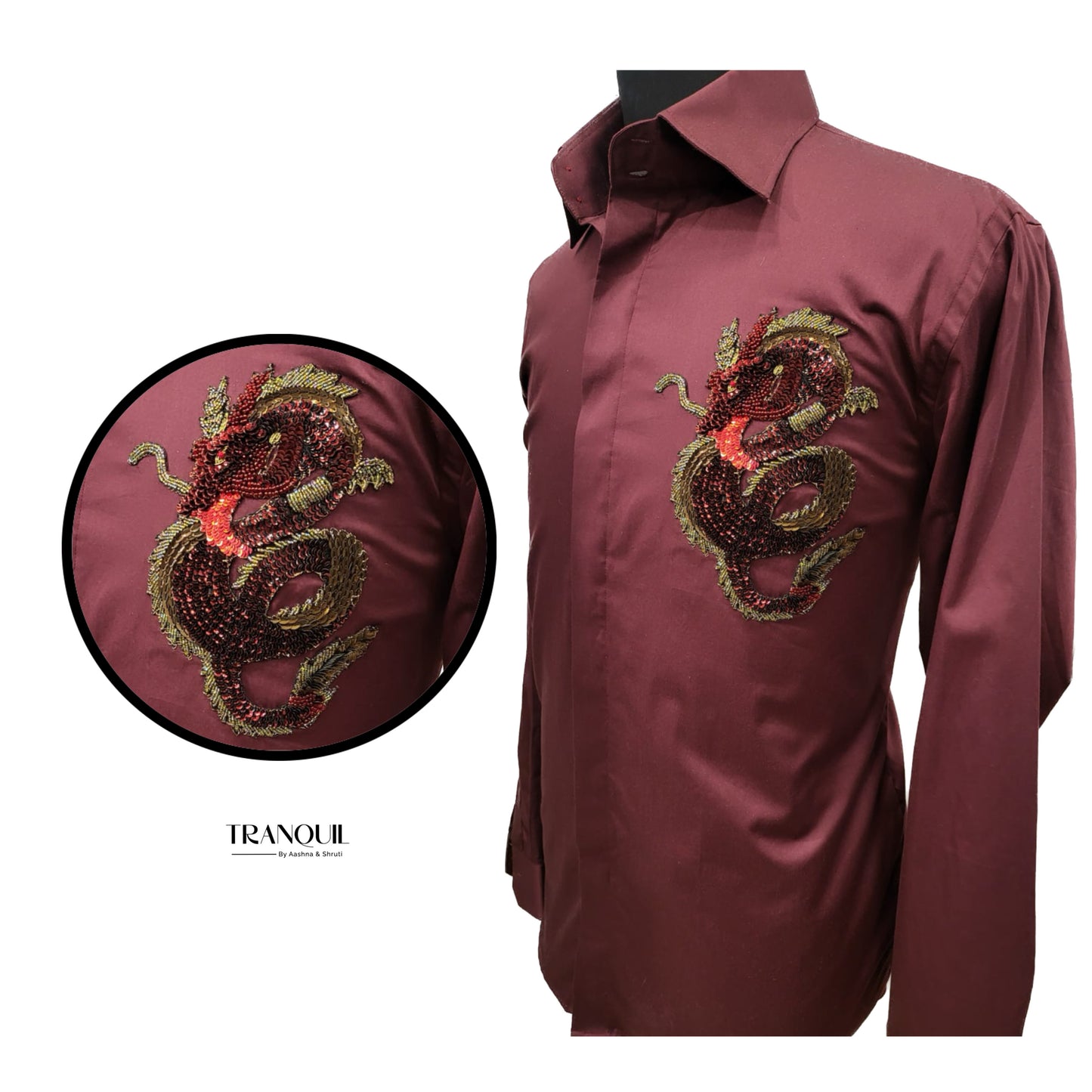 Dragon Motif Shirt