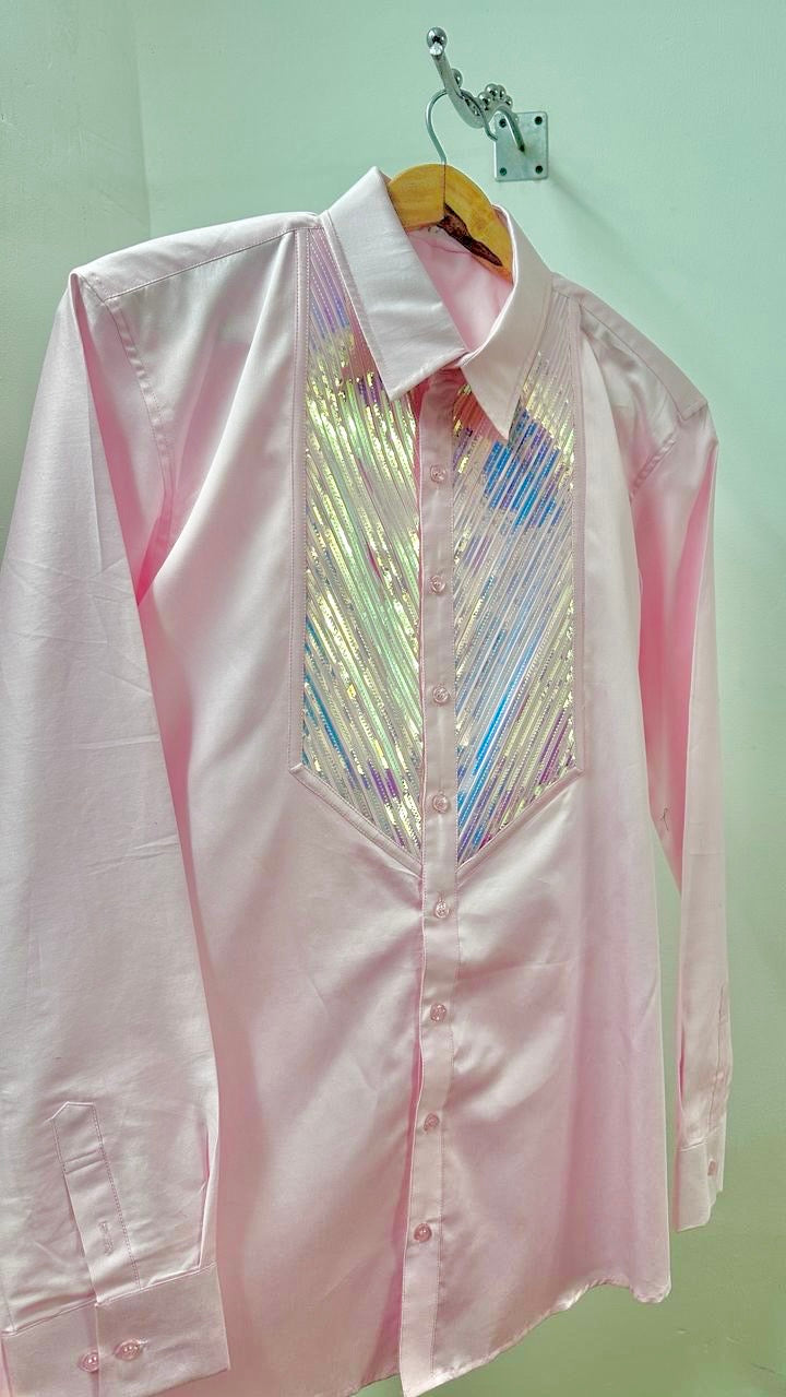 Blush Tux Shirt