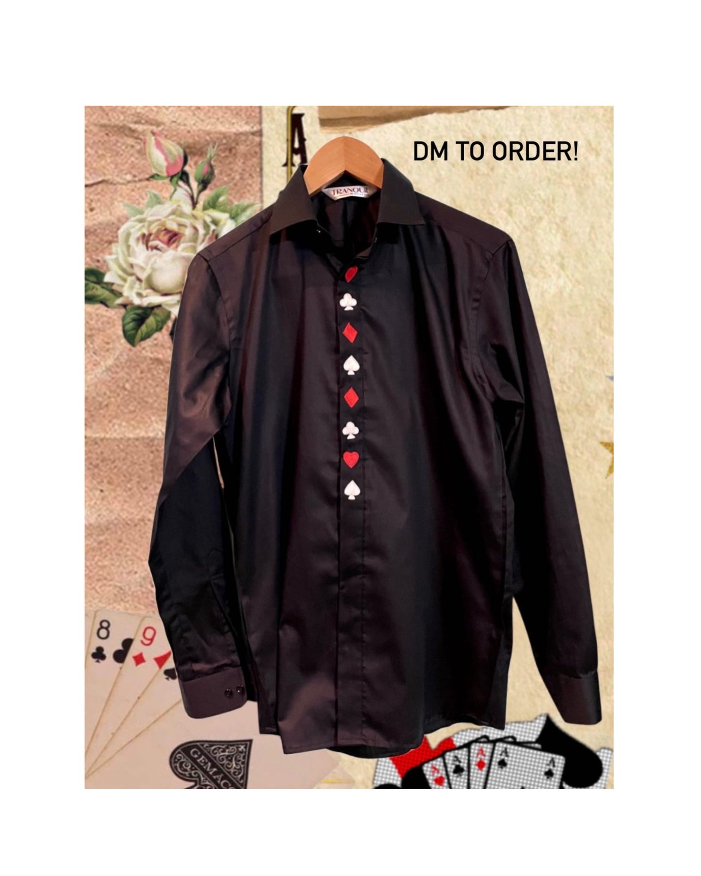 Poker black Shirt