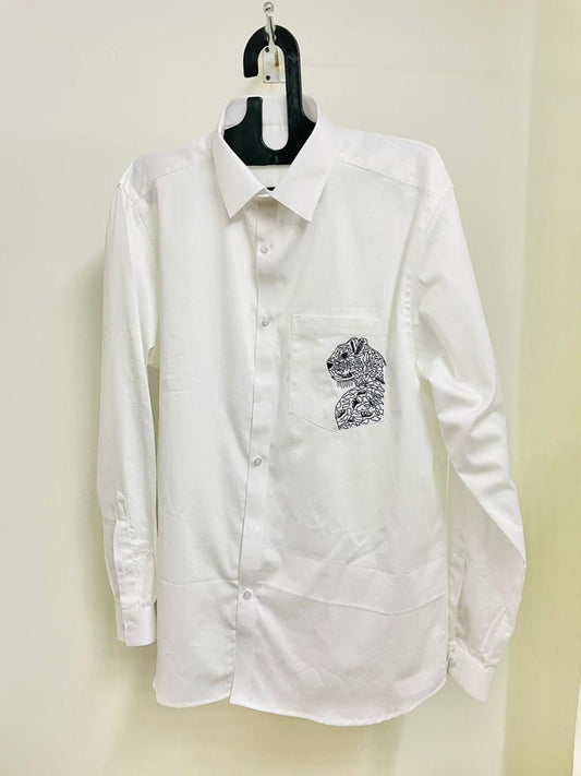 Pocket detailing handwork Shirt